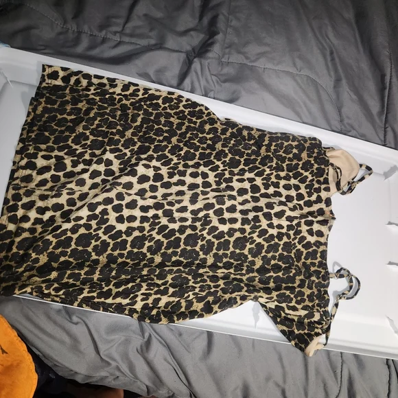 Leopard Print Dress - Picture 2 of 2